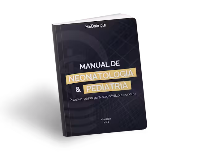 Capa do manual de neonatologia e pediatria