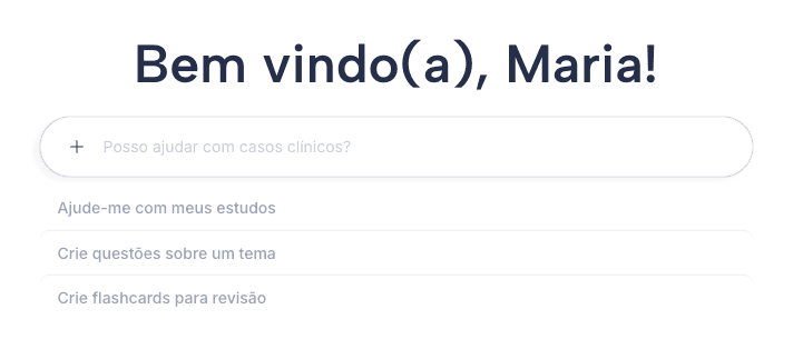 Boas vindas da LuzIA