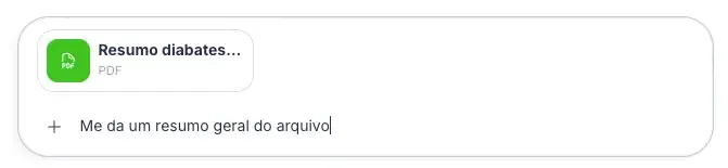 Converse usando seus próprios materiais