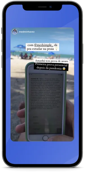 App MEDsimple no iPhone